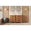 Ensemble de meuble-lavabo 48 po avec lavabo en céramique (séparé), meuble de rangement moderne avec tiroirs, meuble-lavabo autoportant avec lavabo simple