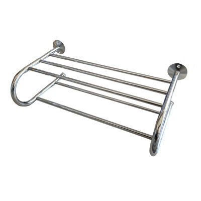 Breyson 57.5 cm L Steel 4 - Bar Wall Mounted Towel Rack