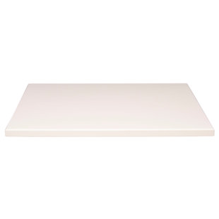 Plateau de table d'extérieur en bois thermolaqué