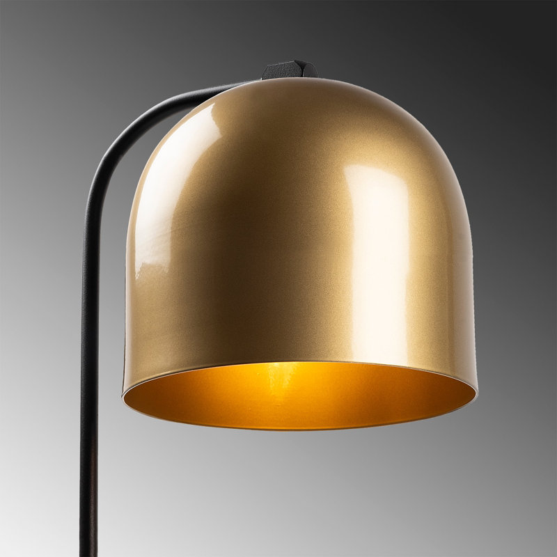 Lampe de table en métal Bono, Or