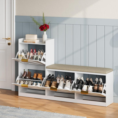 20 Pair Shoe Storage Cabinet