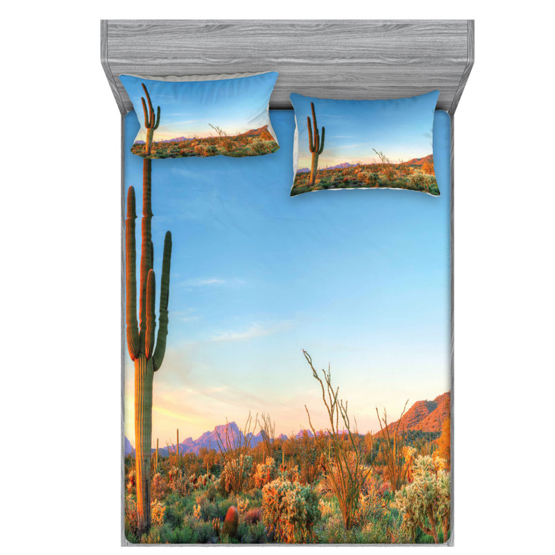Microfiber Sheet Set, Full Sheet Set with 2 Pillowcases