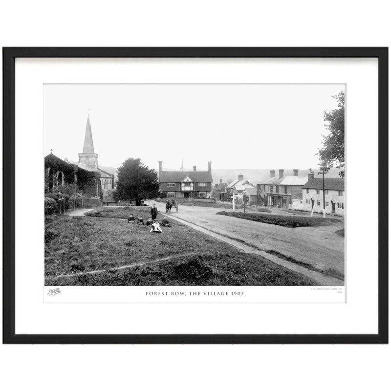 Forest Row, The Village 1902 by Francis Frith - Single Picture Frame Print, 40cm H x 50cm W x 2.3cm D