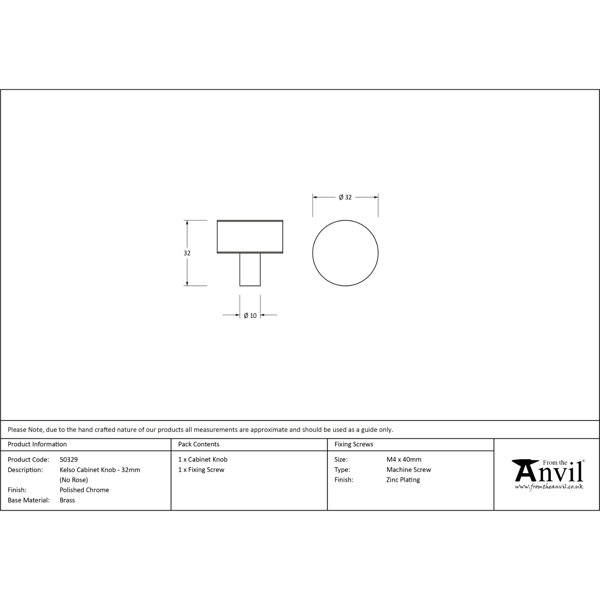Product Dimensions