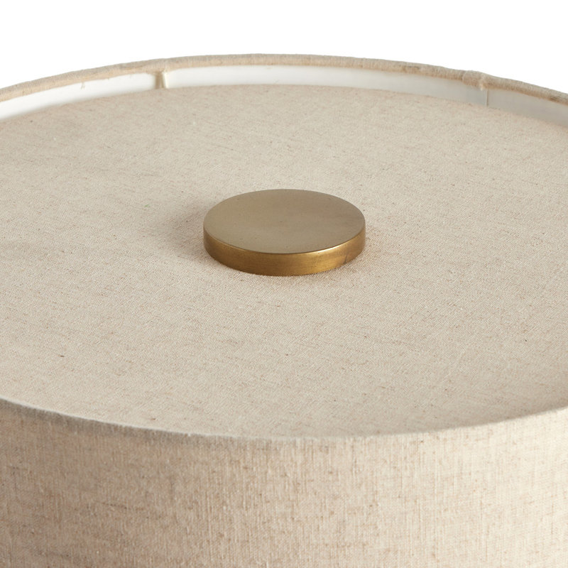 HENSLEY Table Lamp, Cream