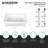 Kingston Brass Aqua Eden 66-Inch Acrylic Rectangular 3-Wall Alcove Tub-106973515-106973517