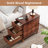Cebollero Solid Wood 3-Drawer End Table-2104728098