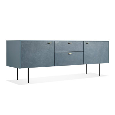 Fable 2 Door / 2 Drawer Console -Leather