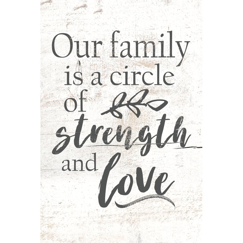 Circle Of Strength - Wrapped Canvas Print, 91cm H x 61cm W x 3.8cm D