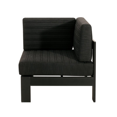 Aluminium avec coin en forme de V - revêtement, forme élégante de chaise, chic