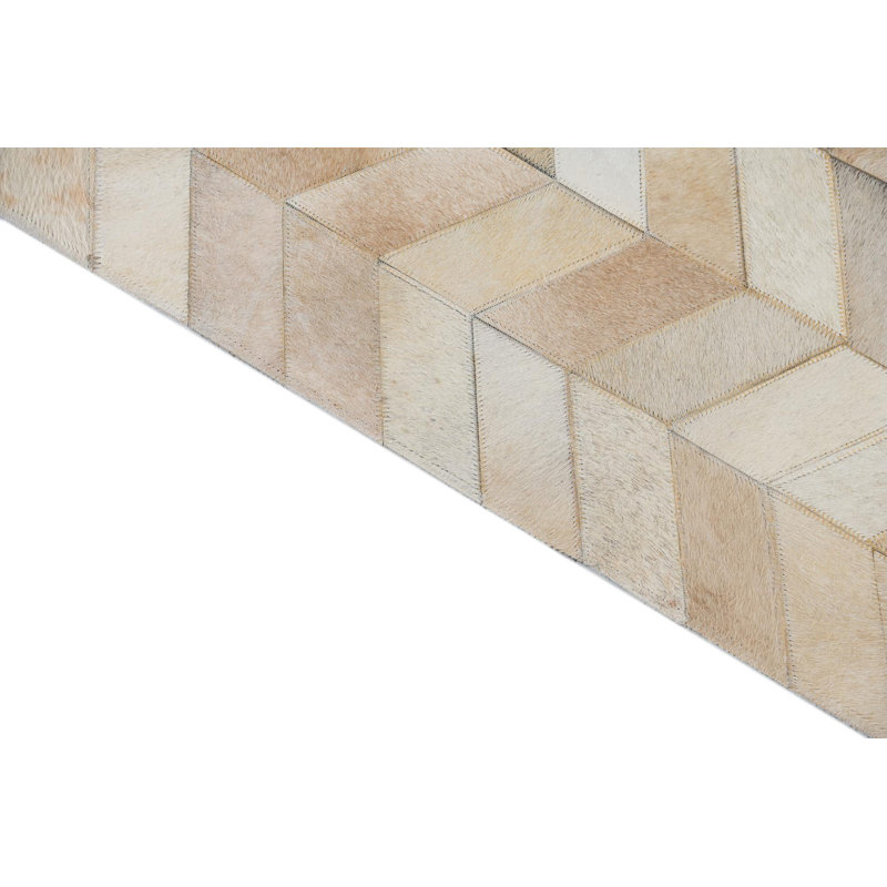 Tapis brun clair Juliana