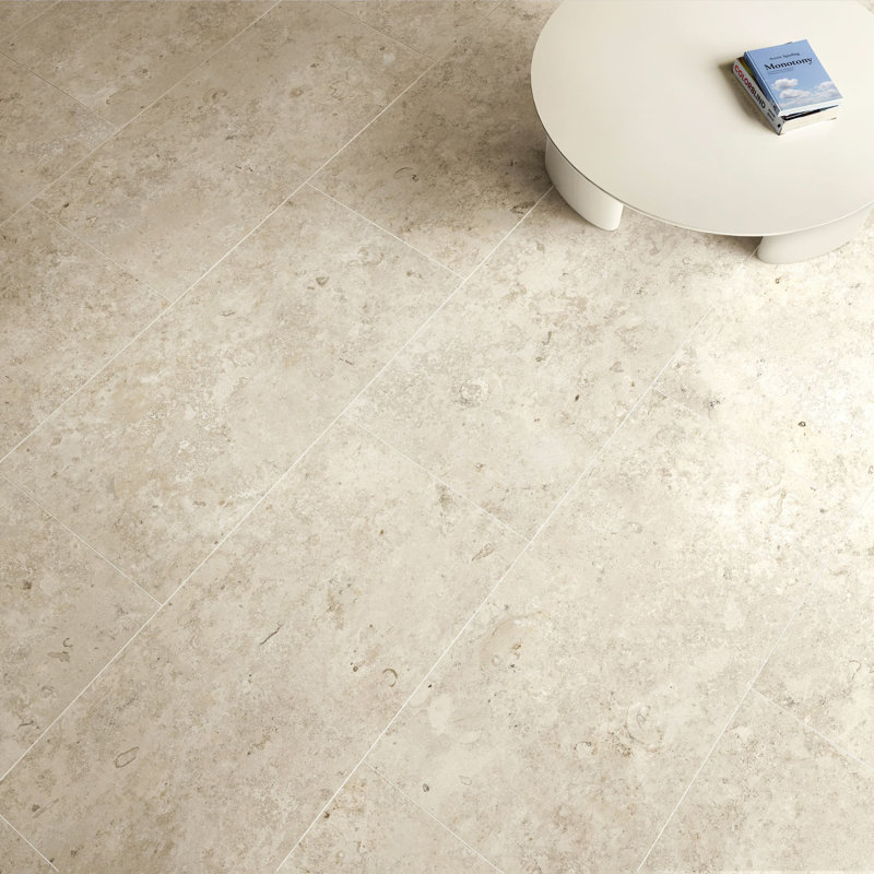 Brisa Sera 24" x 48" Stone Look Porcelain Tile, Beige