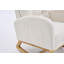 Chaise longue berçante avec repose-pieds Accent-1813445809