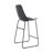 Clean Cut Counter Stool with Metal Frame-55676199-55676194