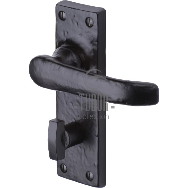 Heritage Brass The Tudor Door Handle for Bathroom Windsor Design