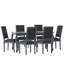 Phebe 6 - Person Four Leg Dining Set-205942459-205942458