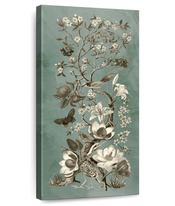 Chinoiserie Patina II, H 36 po x l 18 po