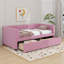 Lit de jour simple tapissier avec tiroirs-319255521