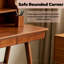 Bureau d'écriture en bois massif Mid Century Modern