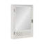 Armoire à pharmacie rectangulaire en bois avec miroir-1131232020