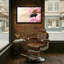 Fashion, calme, sable, ondulation, pierres, fleurs, jardin zen paisible-415684025
