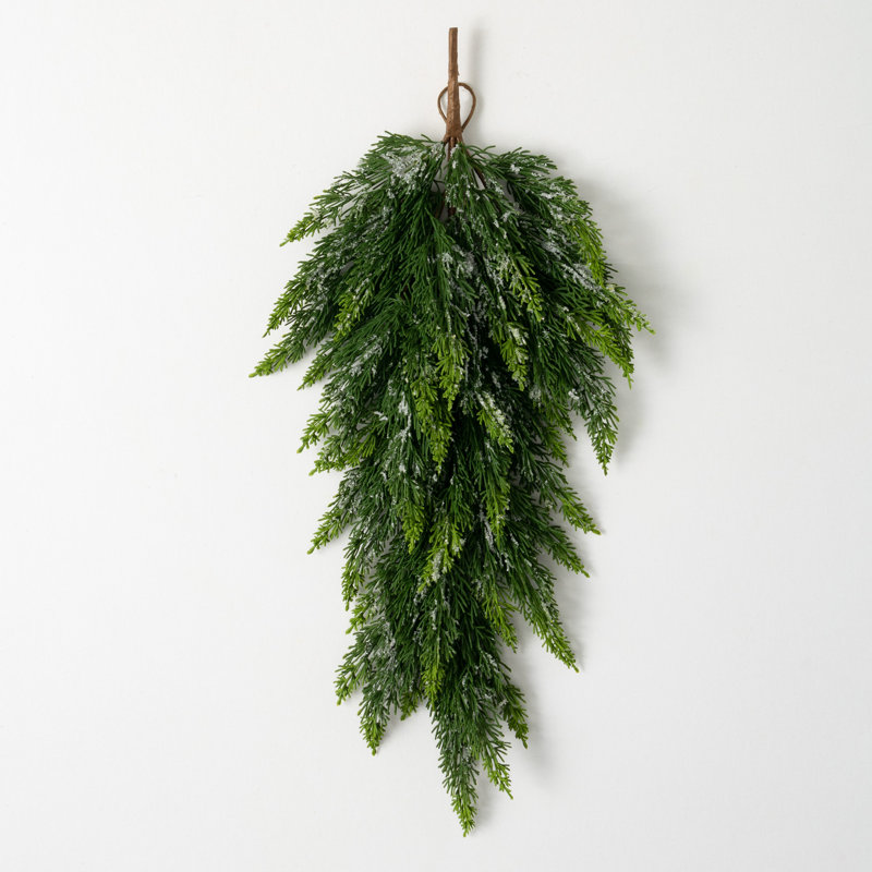 Faux Cedar Swag