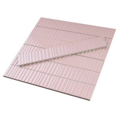 Nova 1.97 in. X 11.81 in. Polished Ceramic Subway Wall Tile