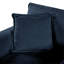 Canapé rembourré en chenille avec repose-pieds, 2 coussins décoratifs, poches latérales-82831041-79838185-79838187