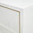 Palm Gate 6-Drawer Chest - Cloud White
