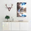 Polar Bear in Abstract - Wrapped Canvas-1182515744