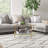 Bupe Glass Top Single Coffee Table-1352929654-1352929651