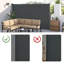 Auvent latéral rétractable et imperméable résistant aux rayons UV pour patio et balcon-114360217-114458854