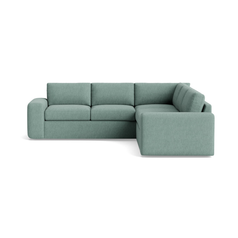 The OG Sectional, Left Hand Facing, Performance Weave - Spa