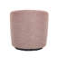 Fauteuil demi-tonneau pivotant en polyester 29,75 po Zaria-920806375