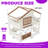 Full Size Pine Wood Bunk Bed Loft with Bookshelf & Safety Rails House Design Kids Bed-2124649897