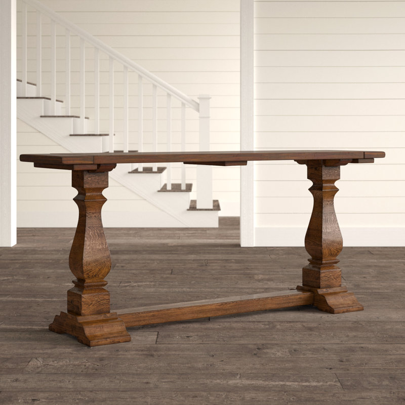 Console en bois massif Karla