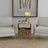 Hannon Semi- Assembled Solid Wood 1-Drawer Nightstand