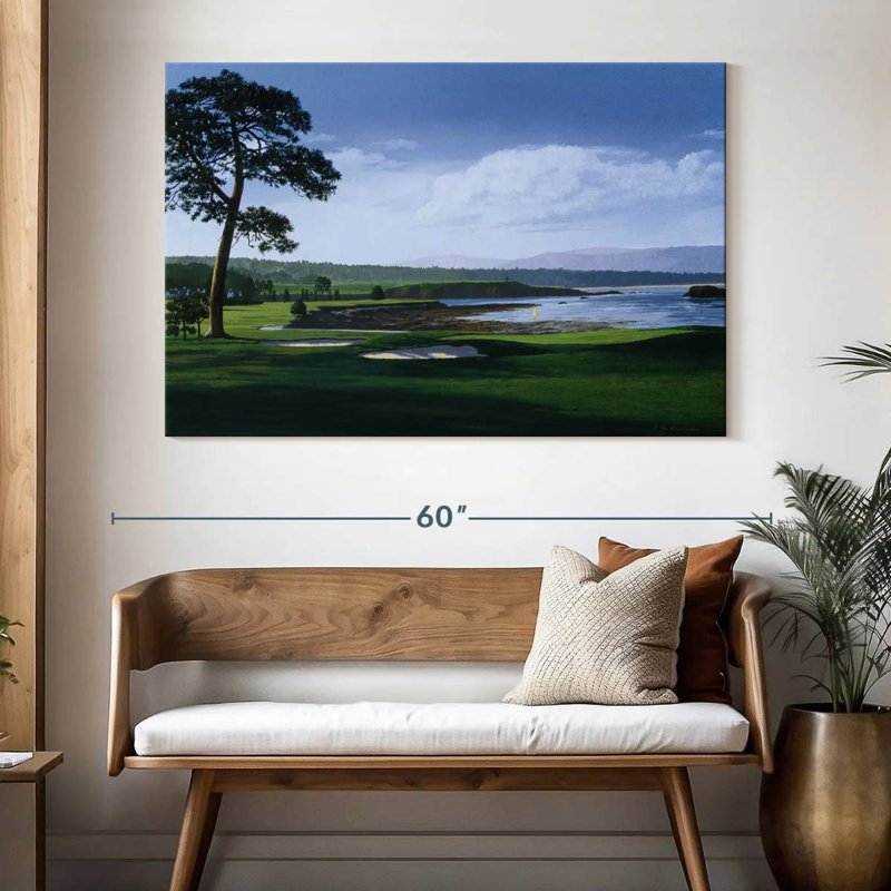 Sireci Golf Course I, 34" H x 51" W