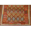 Tapis oriental coloré et réversible kilim 6 x 8
