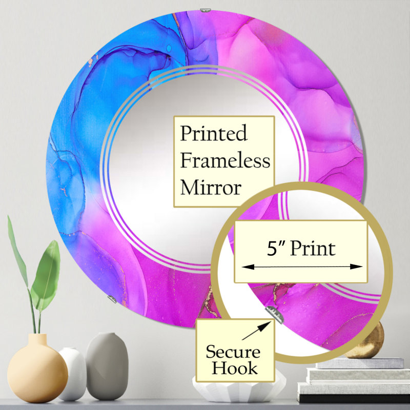 Miroir de salle de bain sans cadre, 24 po x 24 po