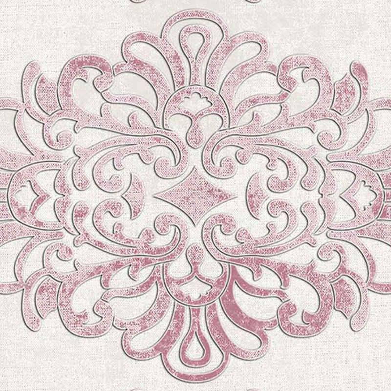 Premium Hall Carpet | 100% Polyester, 1200 g/m² | Non-Slip Leather Sole, 0.16 in Sponge Height | Antibacterial & Anti-Allergic, Machine Washable at 86°F | Easy to Clean, Elegant Powder Color Design for Home Décor