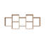 Wallaston 7 Piece Cube Shelf with Hooks-37944432