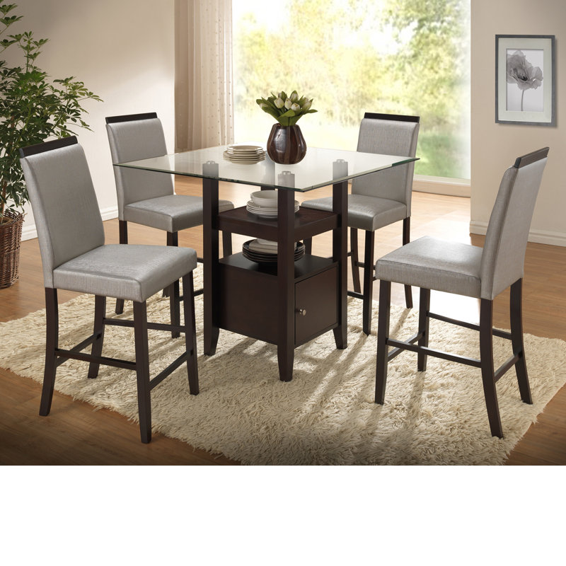 Baranof Stukes 5 Pieces Dining Set