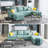 Tremee U Shaped Modular Sectional Upholstered Sofa Couch-122847026