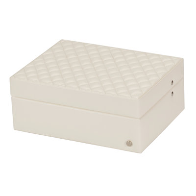 Lyndy Faux Leather Jewelry Box