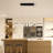 Annchen 1 - Light Black LED Dimmable Kitchen Island Pendant