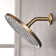 Full/Standard Adjustable Shower Head 1.8 GPM GPM with Self-Cleaning