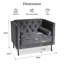Fauteuil d'appoint Chesterfield-1898621218