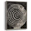 ABSTRACT Series CXCV III, reproduction d'art encadrée - bois massif-925065436