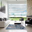 Tapis bleu / gris Brethren-1873382856